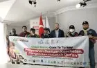 Askar Kauny Serahkan Bantuan Bagi Palestina di Turki
