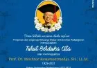 Rektor Unpad Nilai Sosok Prof Mochtar Kusumaatmadja Tak Tergantikan