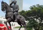 Megawati-Prabowo Resmikan Patung Bung Karno