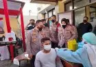 Polrestabes Bandung Gelar Vaksinasi Masal Bantu Pemerintah Cegah Covid-19 Menyebar