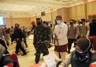 Vaksinasi Massal TNI – Polri Targetkan 10.000 Orang