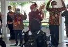 Pandemi Covid 19, Risma Besarkan Hati Penyandang Disabilitas