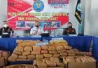 BNN Jabar Amankan 220 Kg Ganja dari Medan