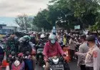 Ada Penyekatan, Macet Tak Terhindarkan di Cibiru