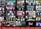 PPKM Level 3, Bupati Lantik 214 Kades secara Virtual