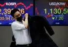 Saham di Korsel Turun akibat Kekhawatiran Terkait Covid-19