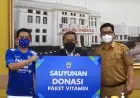 Persib Bandung Sumbang 5.000 Paket Vitamin