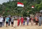 SPKKL Bakamla Gelar Upacara di Perbatasan NKRI