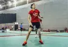 Begini Gaya Gloria Kangen Tanding Bulu Tangkis
