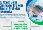XL Axiata Jalin Kemitraan Strategis dengan Grab dan Tokopedia