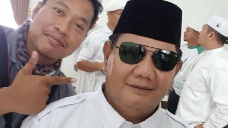 Heboh Sosok Prabowo Palsu di Pekanbaru
