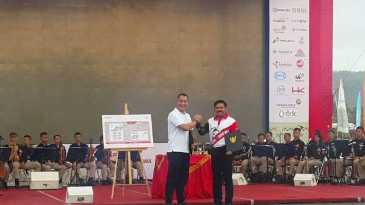  PT Pos Luncurkan Sampul Peringatan TNI Mandalika International Marath