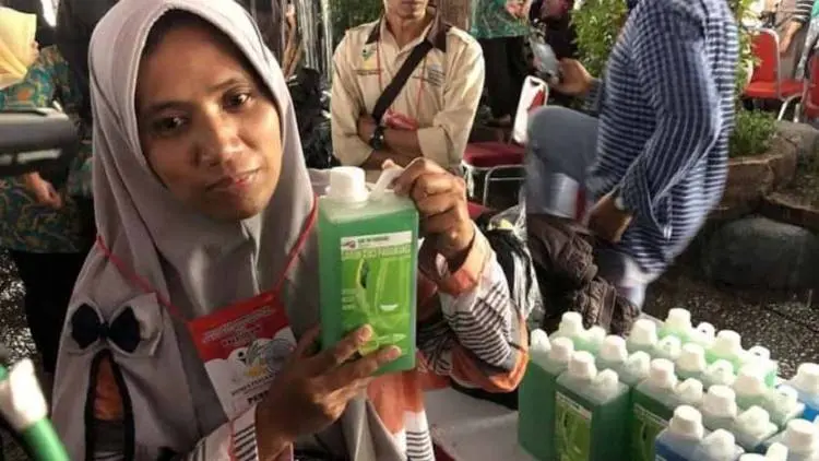 Sabun Cuci Rp2 Miliar Asal Garut Dikirim ke Ibu Kota