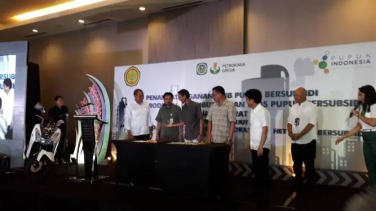 Pasokan Pupuk Indonesia Mencapai 1,6 Juta Ton