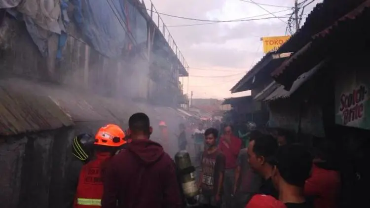 Hanya Satu Kios Terbakar di Pasar Kiaracondong