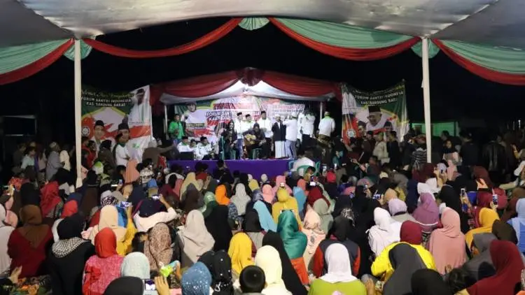 Forum Santri Indonesia KBB Gelar Istigosah Akbar