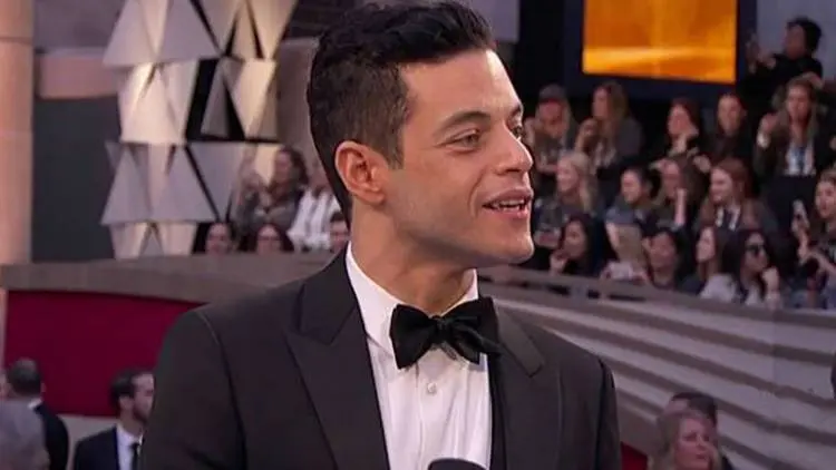 Waduh Kasihan … Rami Malek Jatuh di Panggung Oscar