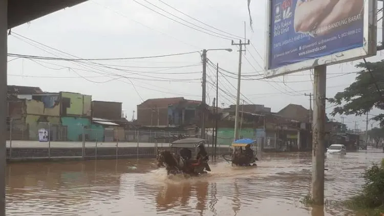 Baleendah dan Dayeuhkolot Banjir Lagi, Ketinggian Air Semeter