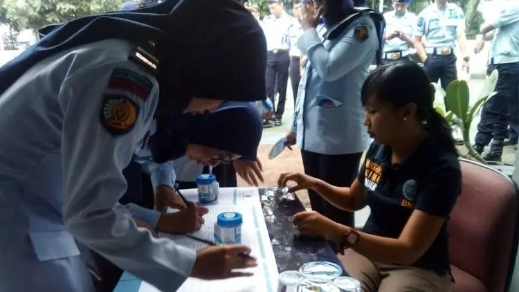 47 Sipir Rutan Wanita di Bandung Jalani Tes Urine