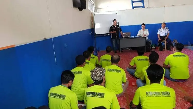Puluhan Warga Binaan Lapas Jelekong Dapat Pelatihan Kerja