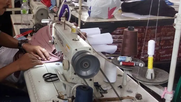 Menengok Produksi Sprei Hasil Warga Binaan Lapas Jelekong