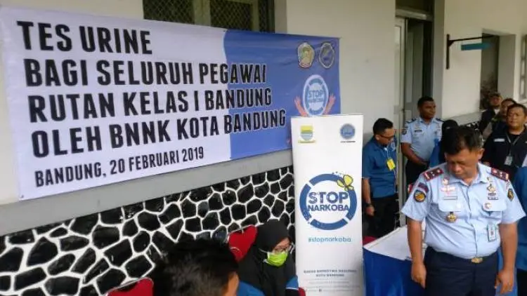 Seluruh Petugas Rutan Kebonwaru Dites Urine, Hasilnya?