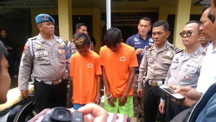 Curi Motor, Titipkan ke Bengkel, Dua Pria Ini Diringkus Polsek Antapan