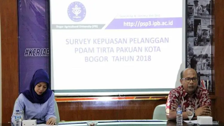 Hasil Survei IPB Memuaskan, PDAM Janji Tingkatkan Layanan