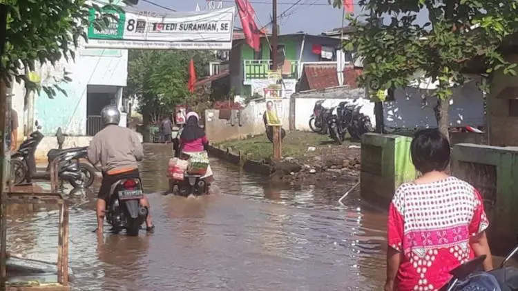 Banjir Masih Kepung Sebagian Wilayah Dayeuhkolot