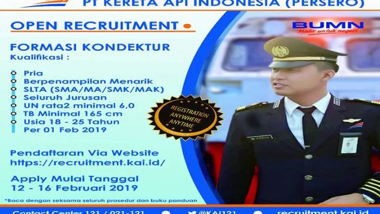 WaspadaI Lowongan Kerja Berkedok PT KAI