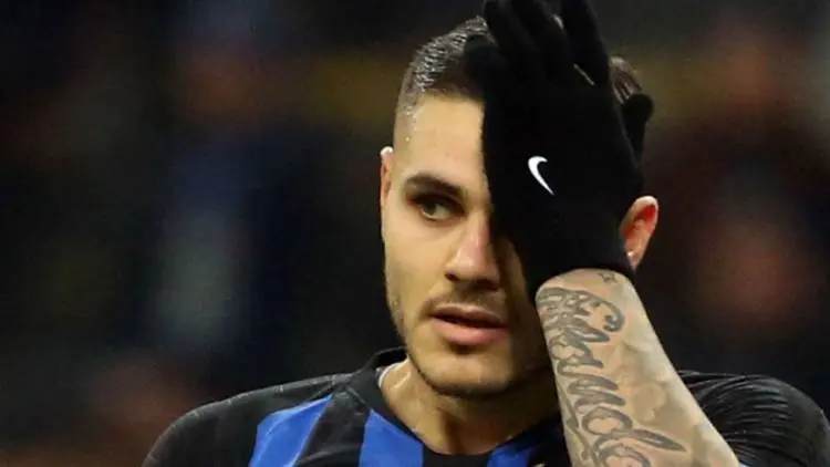 Kompak, Icardi dan Wanda Nara Pojokkan Inter Milan di Media Sosial