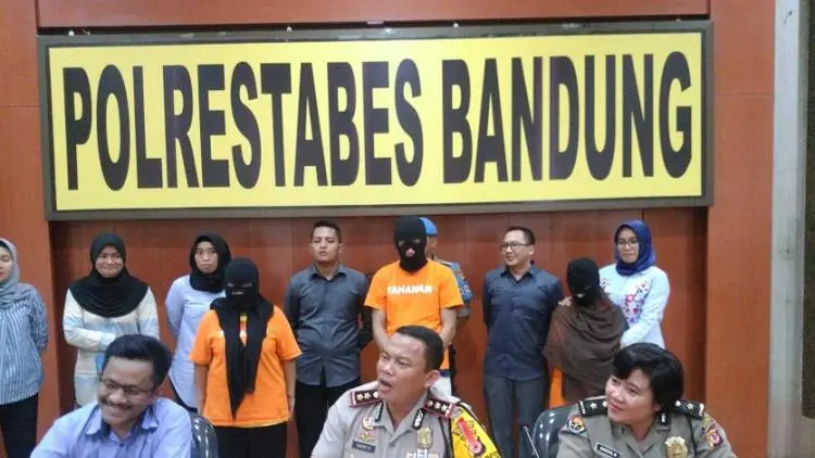 Komplotan 'Penjual ABG' Dibekuk Polrestabes Bandung