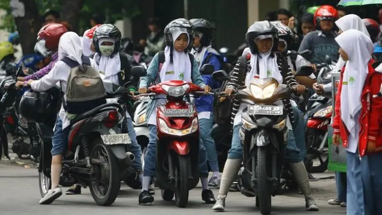 Masih Banyak Siswa Naik Motor ke Sekolah, Purwakarta Tak Berkutik
