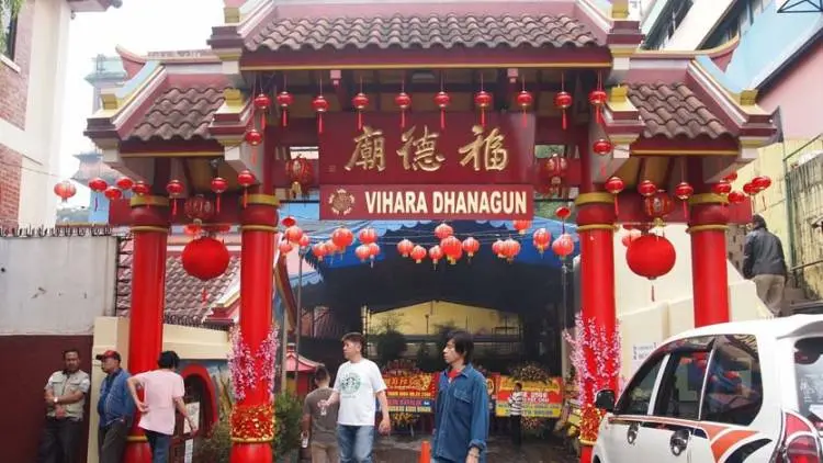 Vihara Dhanagun Bogor Jadi Tempat Wisata