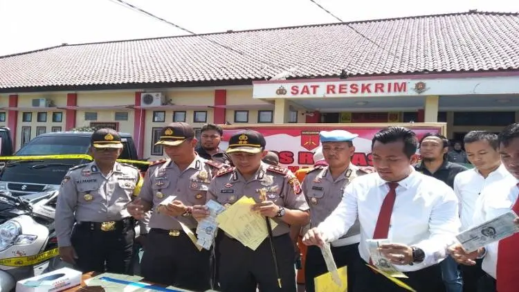 Komplotan Pelaku Pemalsuan STNK Dibekuk Polisi Majalengka