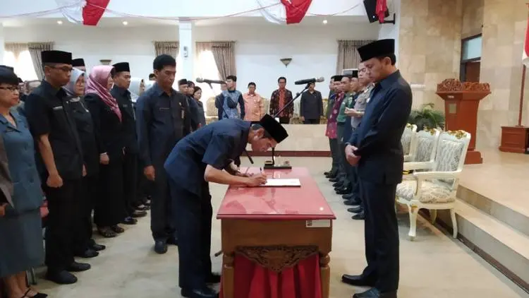 Bima Arya Kukuhkan dan Rotasi 106 Pejabat Eselon