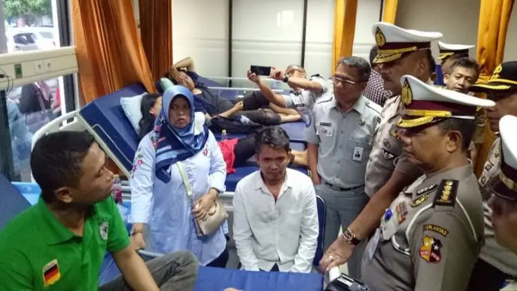 Begini Kata Polisi Soal Penyebab Lakalantas Bus Cipularang