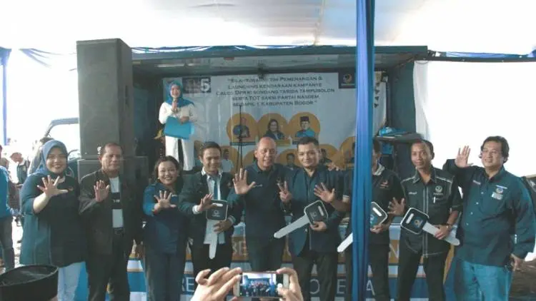 Nasdem Kab. Bogor Siap Bergerak, Berjuang, dan Menangi Pemilu