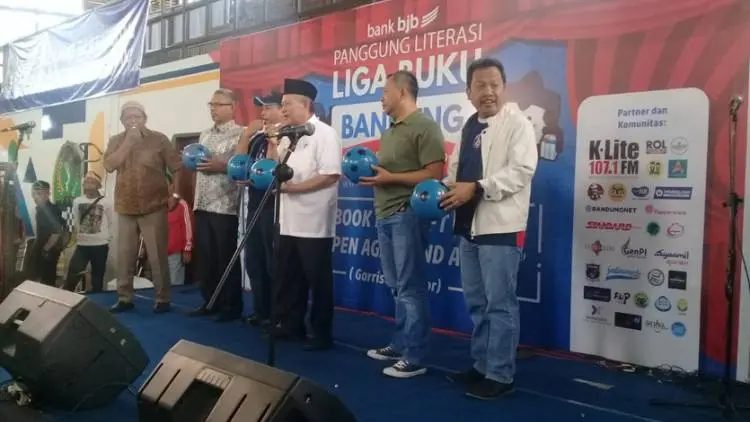Kepala Dispusipda Jabar Buka Liga Buku Bandung 2019