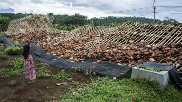 Lagi, Puting Beliung Terjang Sukabumi