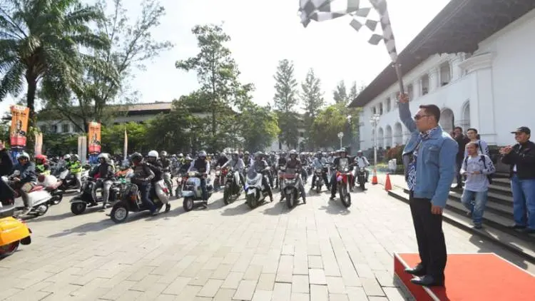 'Ulin Bareng' Gesat Riders ke Pangalengan