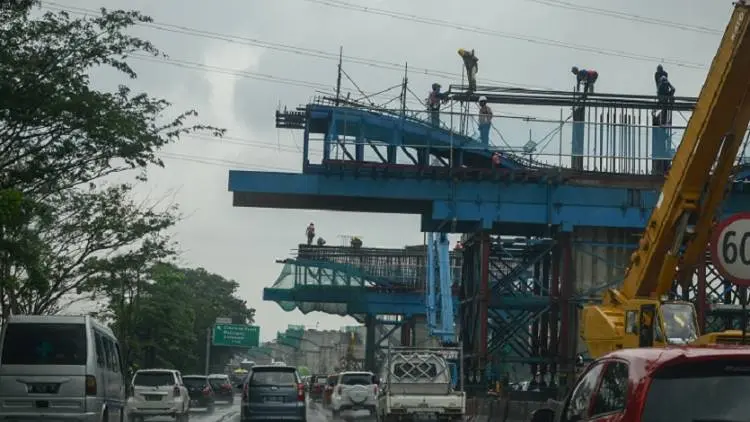 Jalan Layang di Soekarno Hatta Kian Mendekati Nyata
