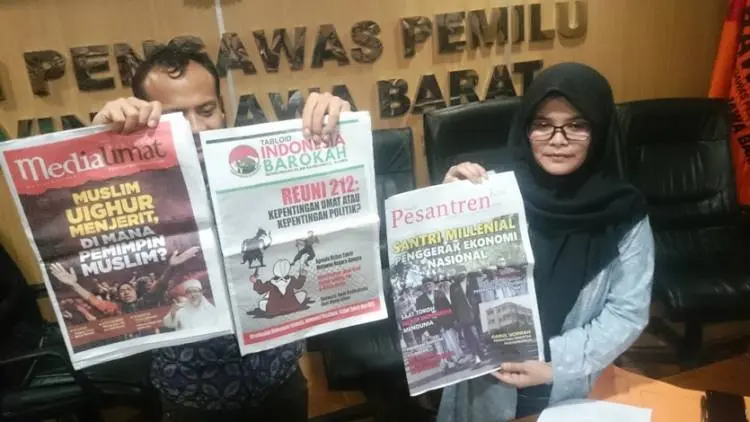 Bawaslu Temukan Tabloid Serupa Indonesia Barokah di Bogor dan Sukabumi
