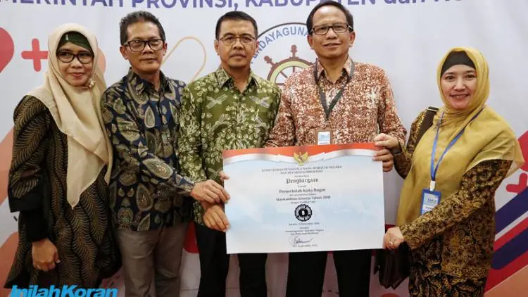 SAKIP Kota Bogor Diganjar Predikat B