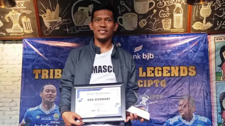 Eka Ramdani Merasa Tak Pantas Disebut Legenda Persib