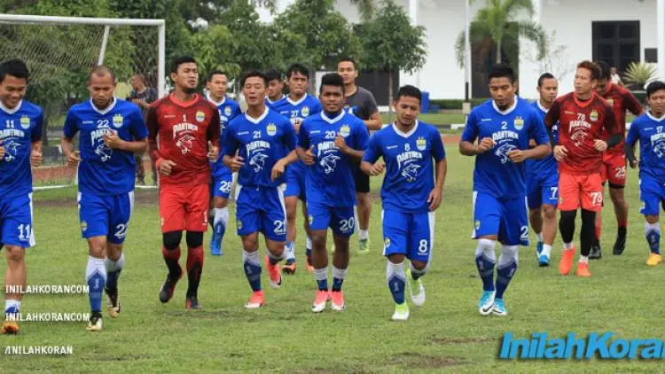 Intensitas Latihan Persib Bandung Ditingkatkan
