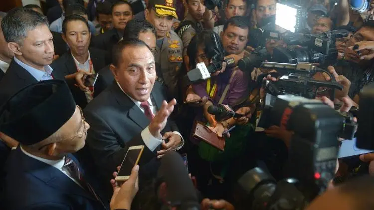Sepak Terjang Edy Rahmayadi: Menampar Suporter hingga 'Wartawan Baik'
