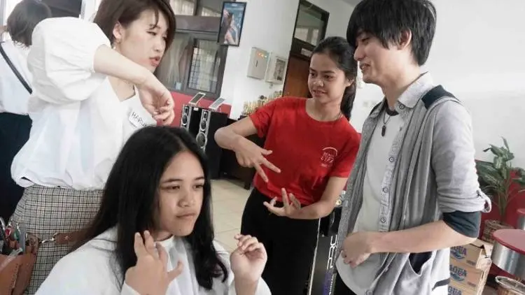 SMKN 9 Bandung Gelar Japanese Hairstylist Training