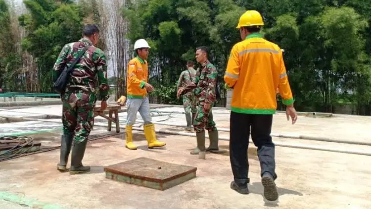 Satgas Citarum Harum Kembali Pantau IPAL Pabrik Nabati