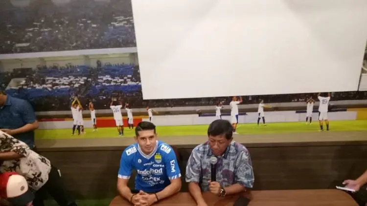 Tiba di Bandung, Vizcarra Ingin Bawa Persib Juara